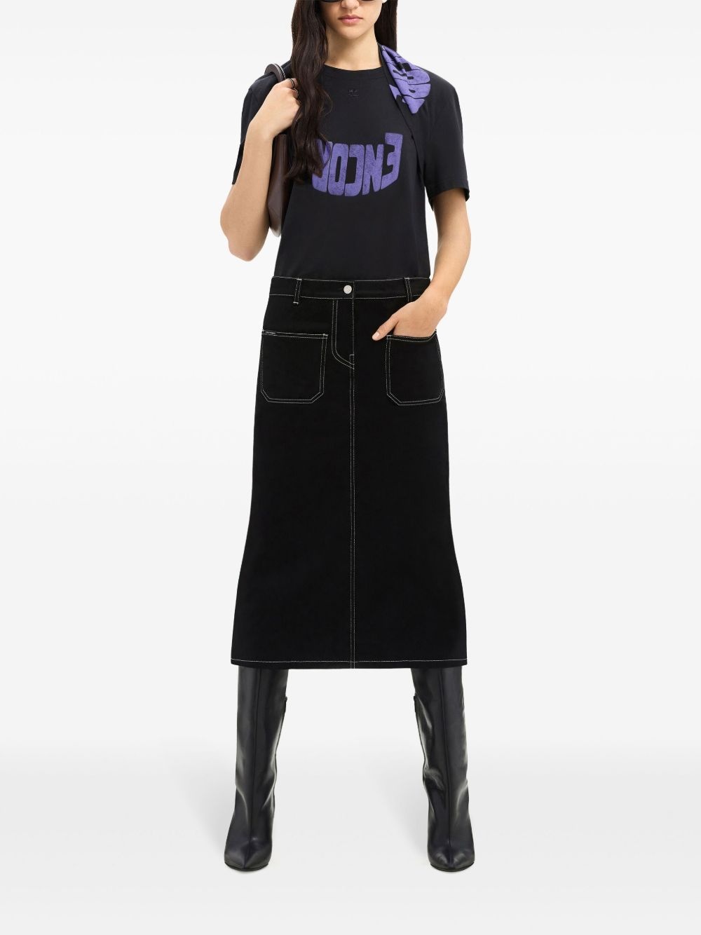 graphic-print t-shirt - 3