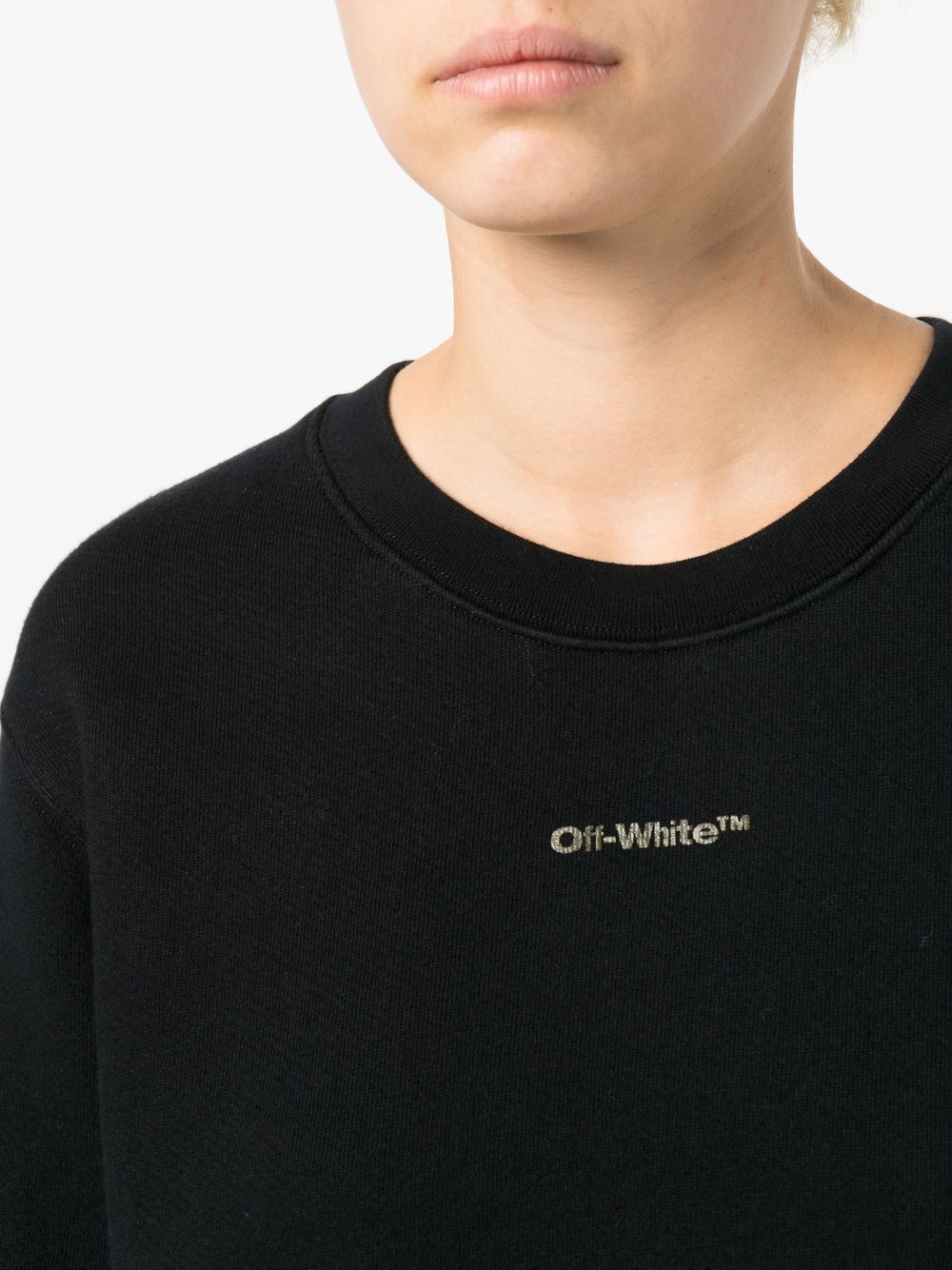 signature Arrows tie-dye crewneck - 5
