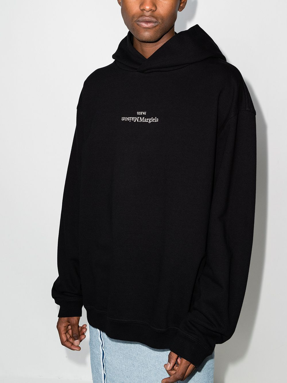 Maison Margiela Men Cotton Sweatshirt With Logo - 3