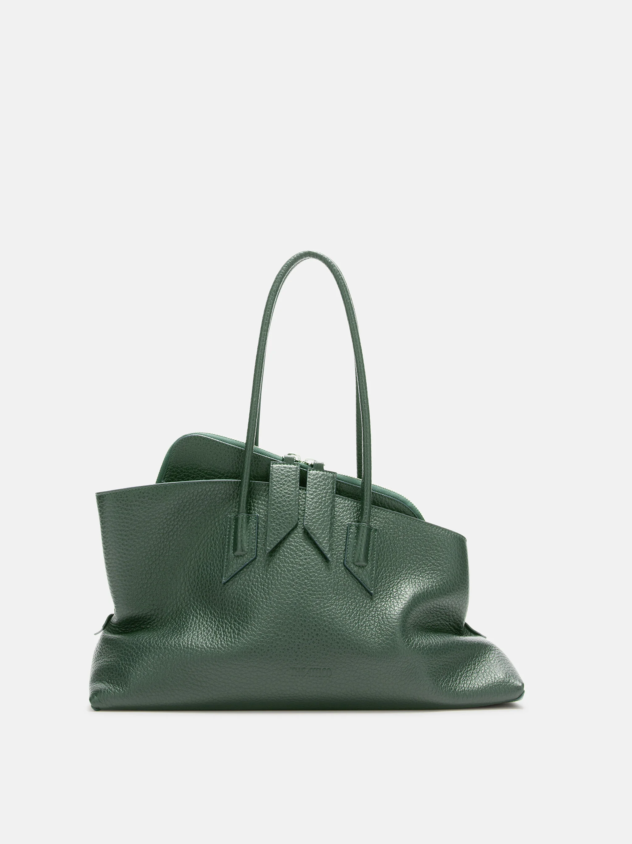 ''LA PASSEGGIATA MEDIUM'' DARK FOREST TOP HANDLE - 1