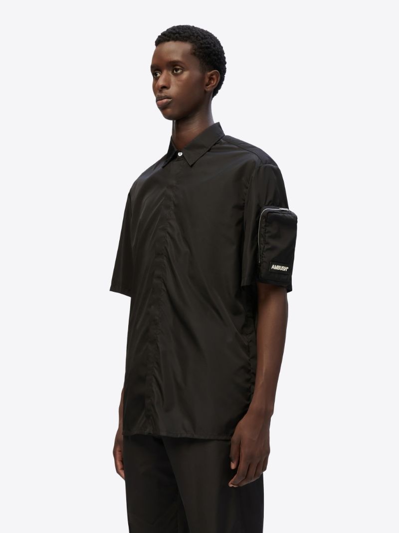 NYLON POCKET S/S SHIRT - 4