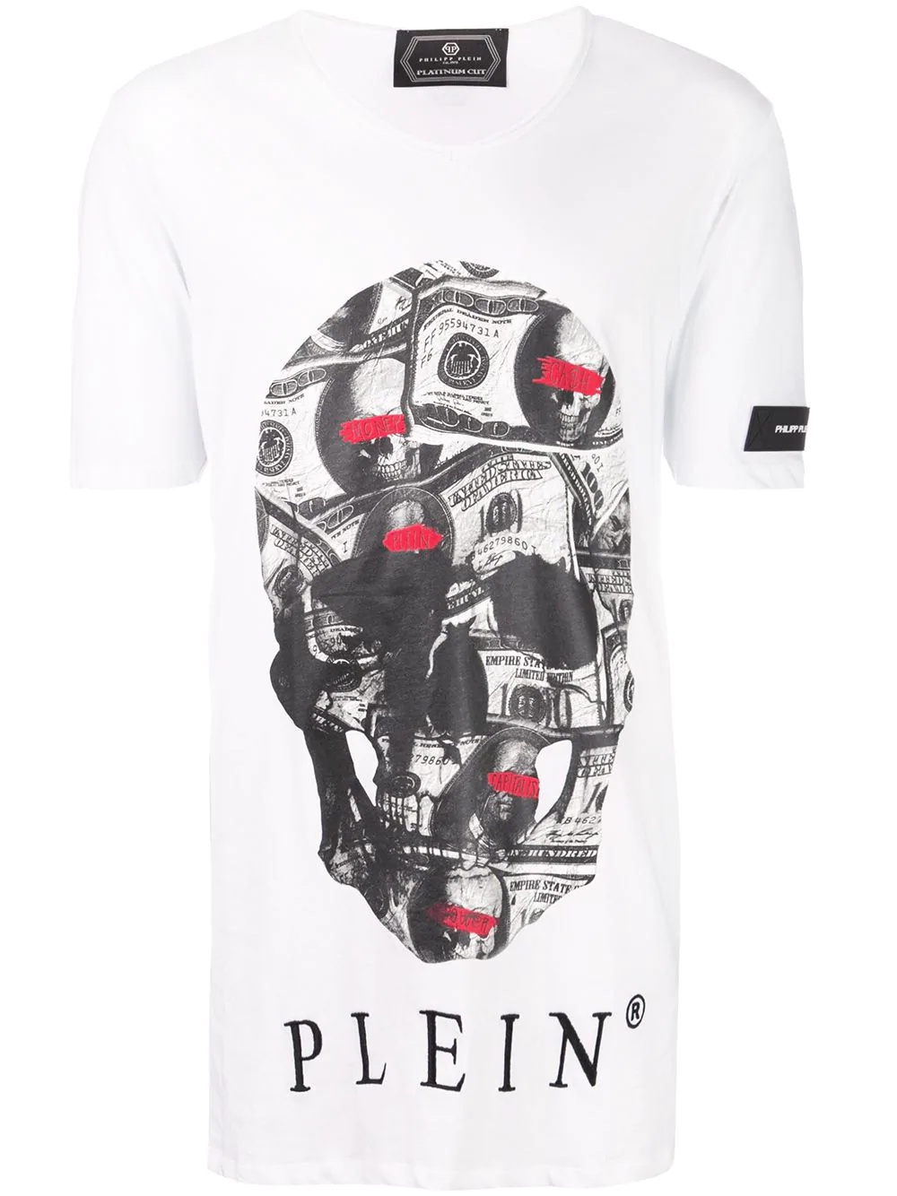 Dollar Bill Skull T-shirt - 1