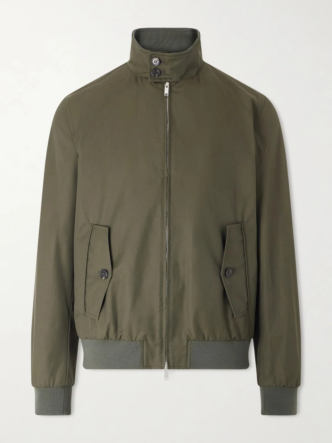 Cotton-Blend Bomber Jacket - 1