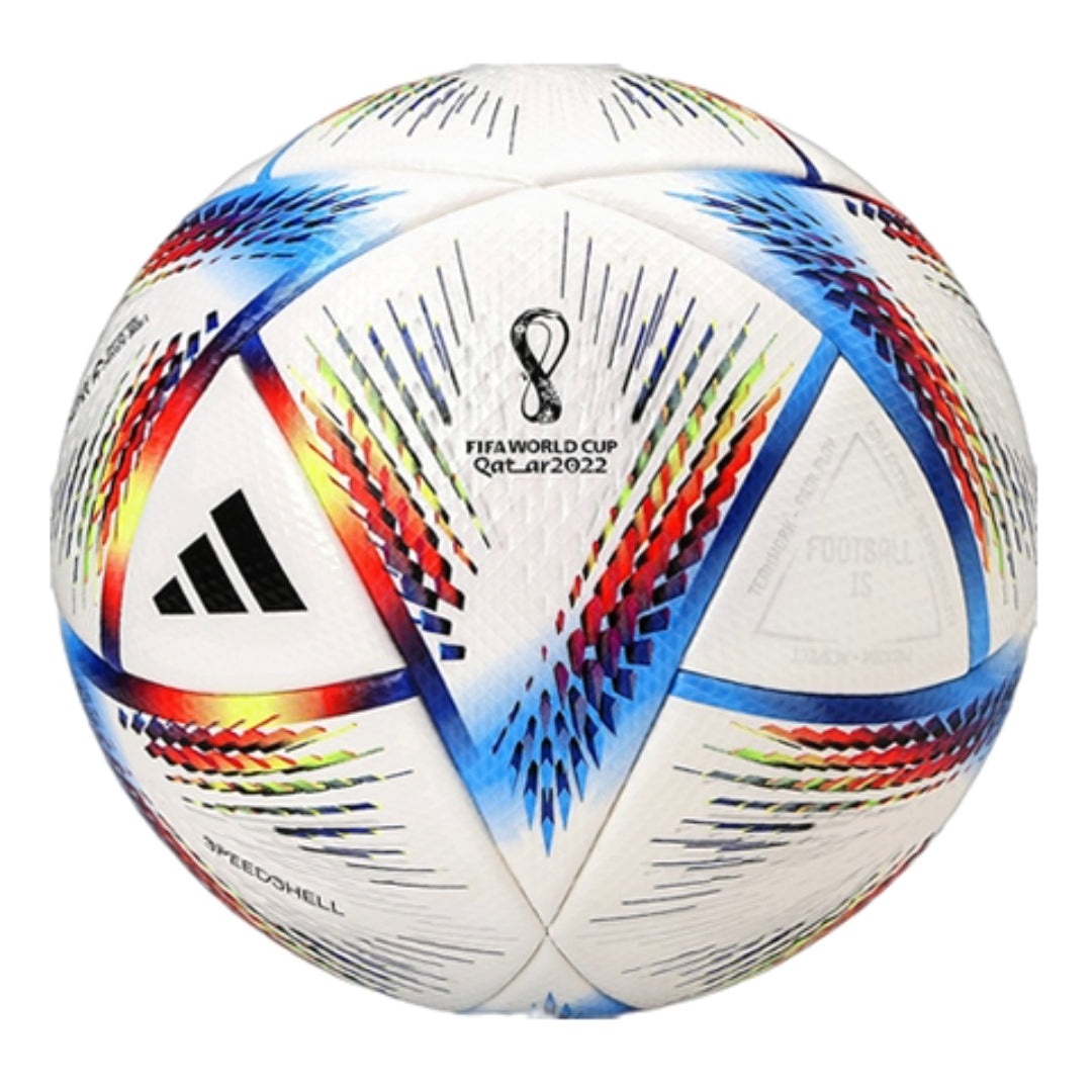 adidas Al Rihla League Mixed Football 'White Orange Blue' H57791-5 - 3