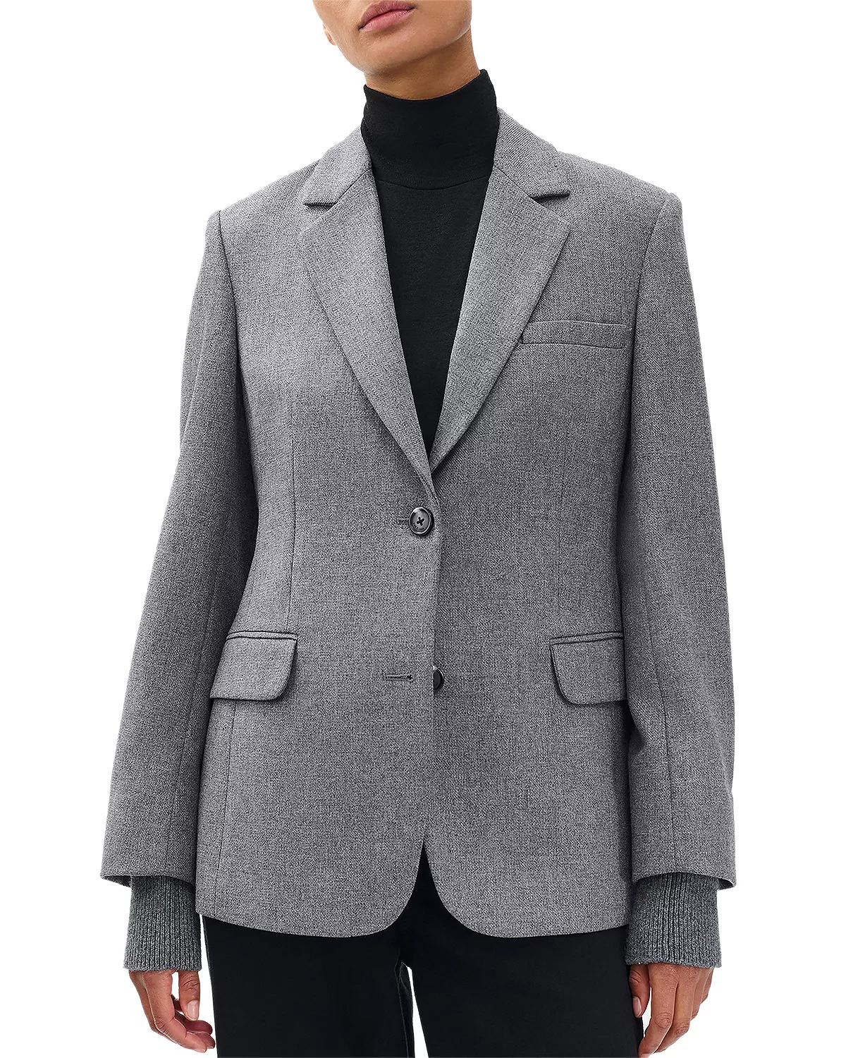 Cody Knit Cuff Blazer - 3