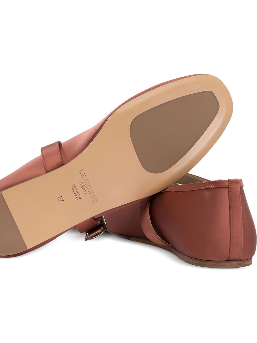 silk buckle flats - 4