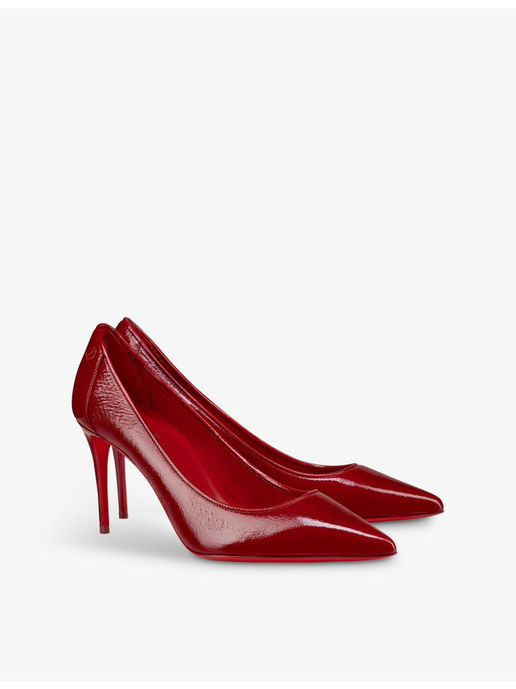 Sporty Kate 85 leather heeled pumps - 4