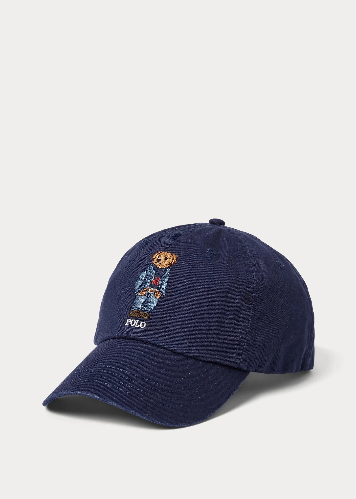 Polo Bear Twill Ball Cap - 1