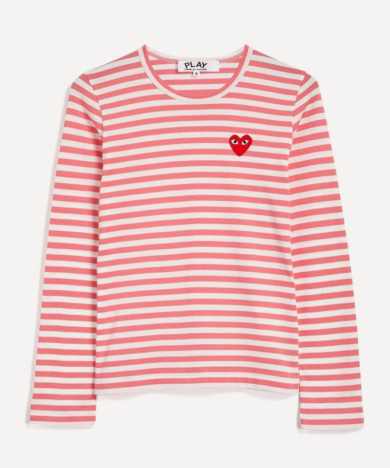 Striped Long-Sleeve T-Shirt - 1