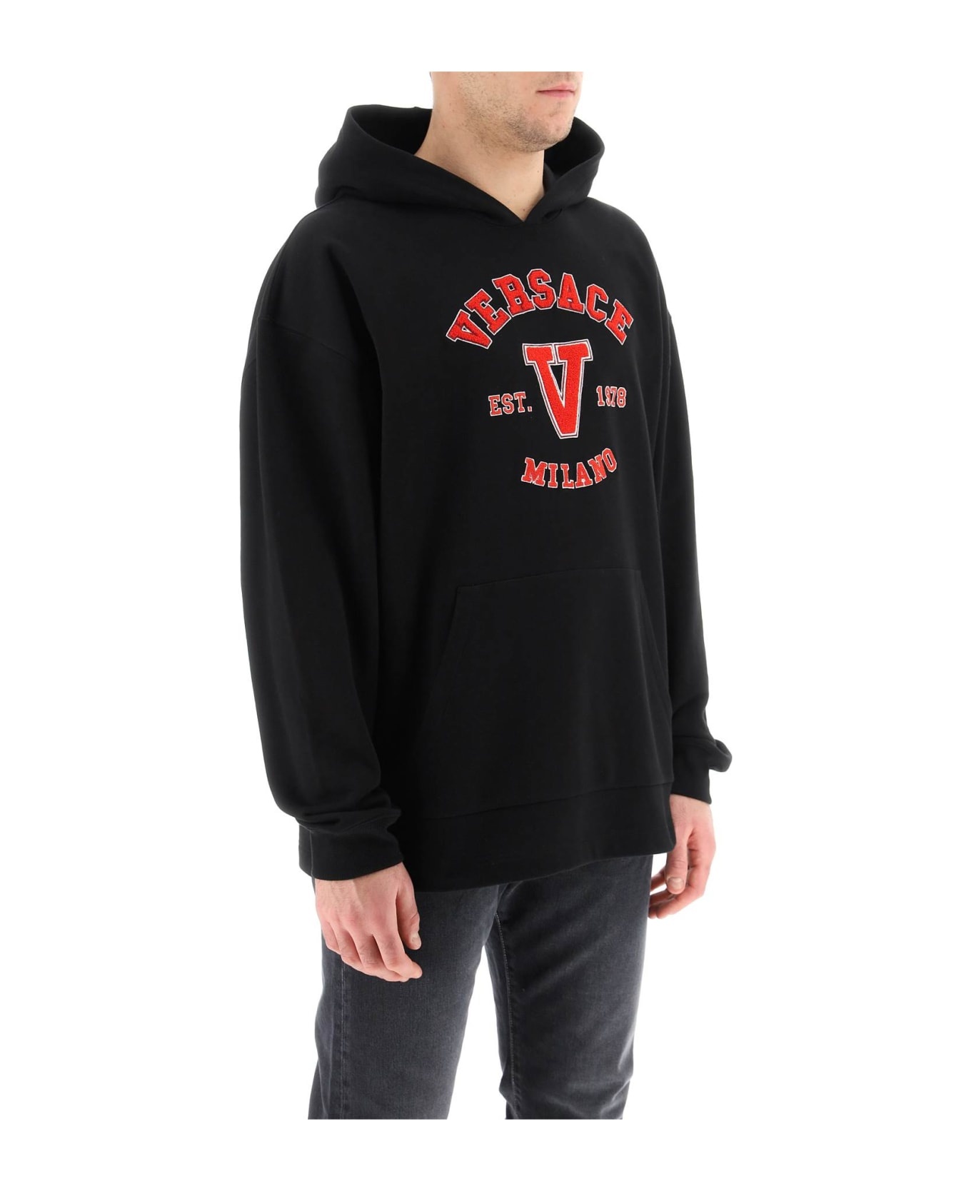 Hooded Cotton Logo Sweatshirt - 2