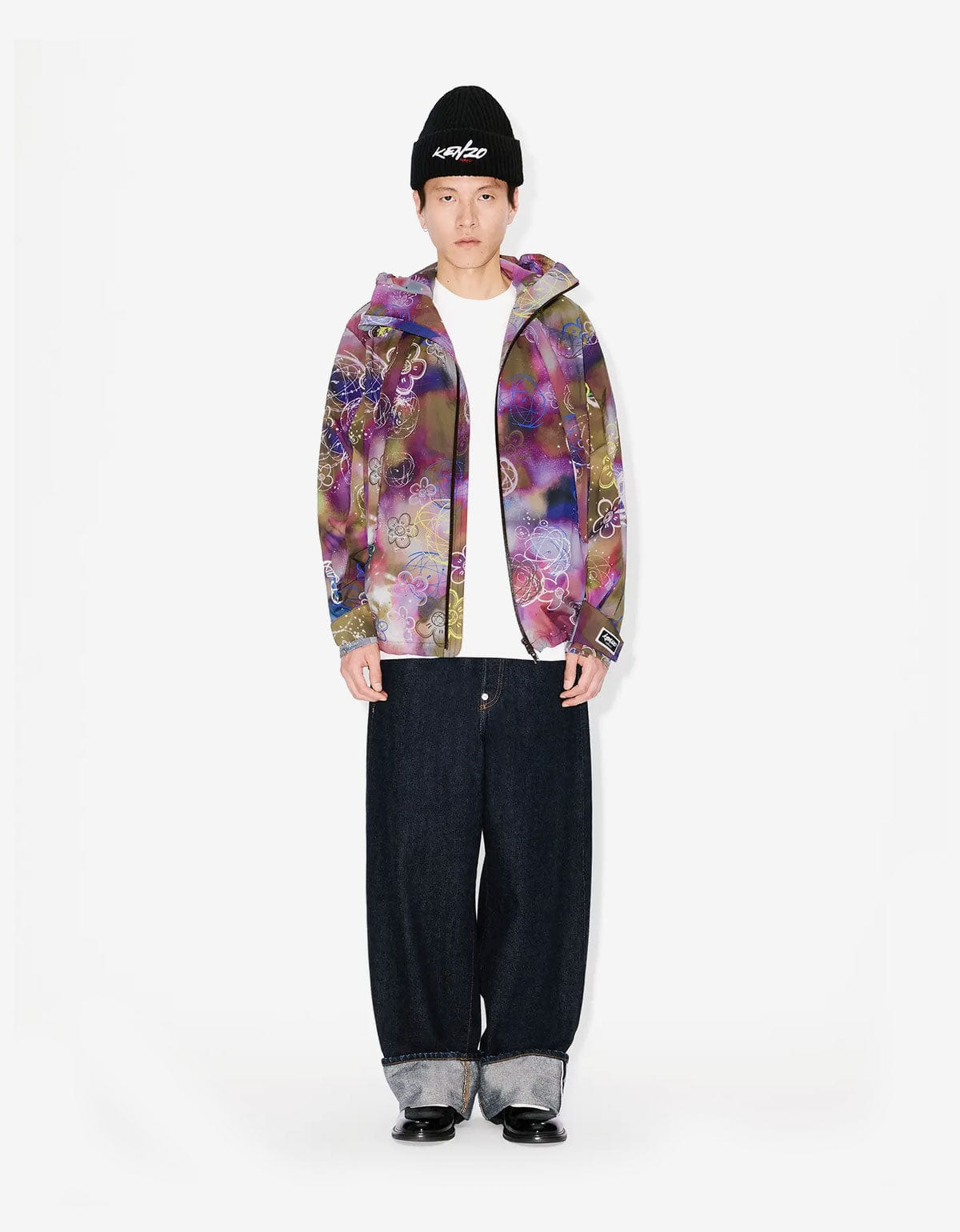 Kenzo x Futura 2000 Khaki Short Windbreaker - 8