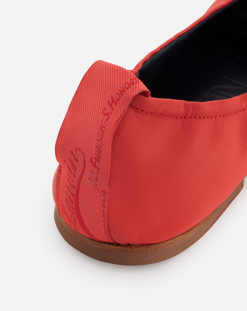 NAPPA LEATHER BALLERINAS - 6