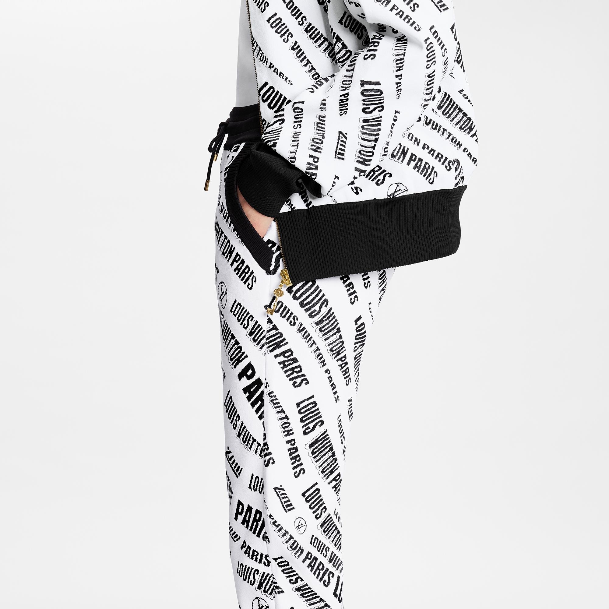 Slanted Signature Jacquard Jogging Pants - 5