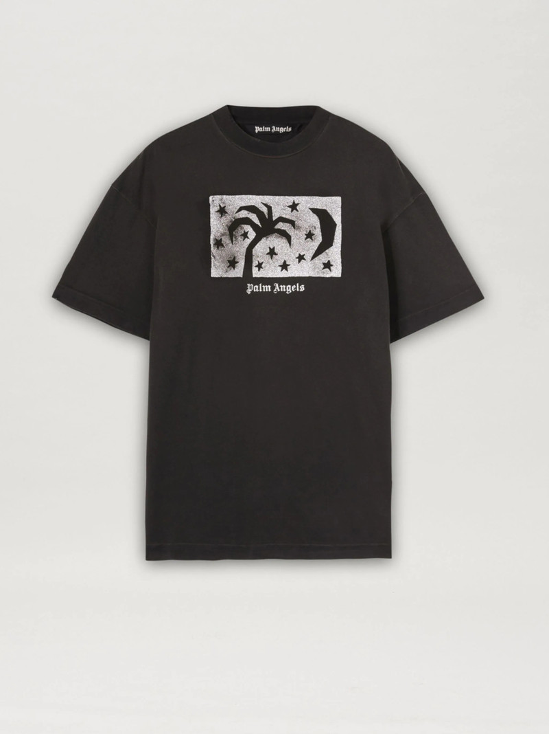 graphic-print crew-neck T-shirt - 1