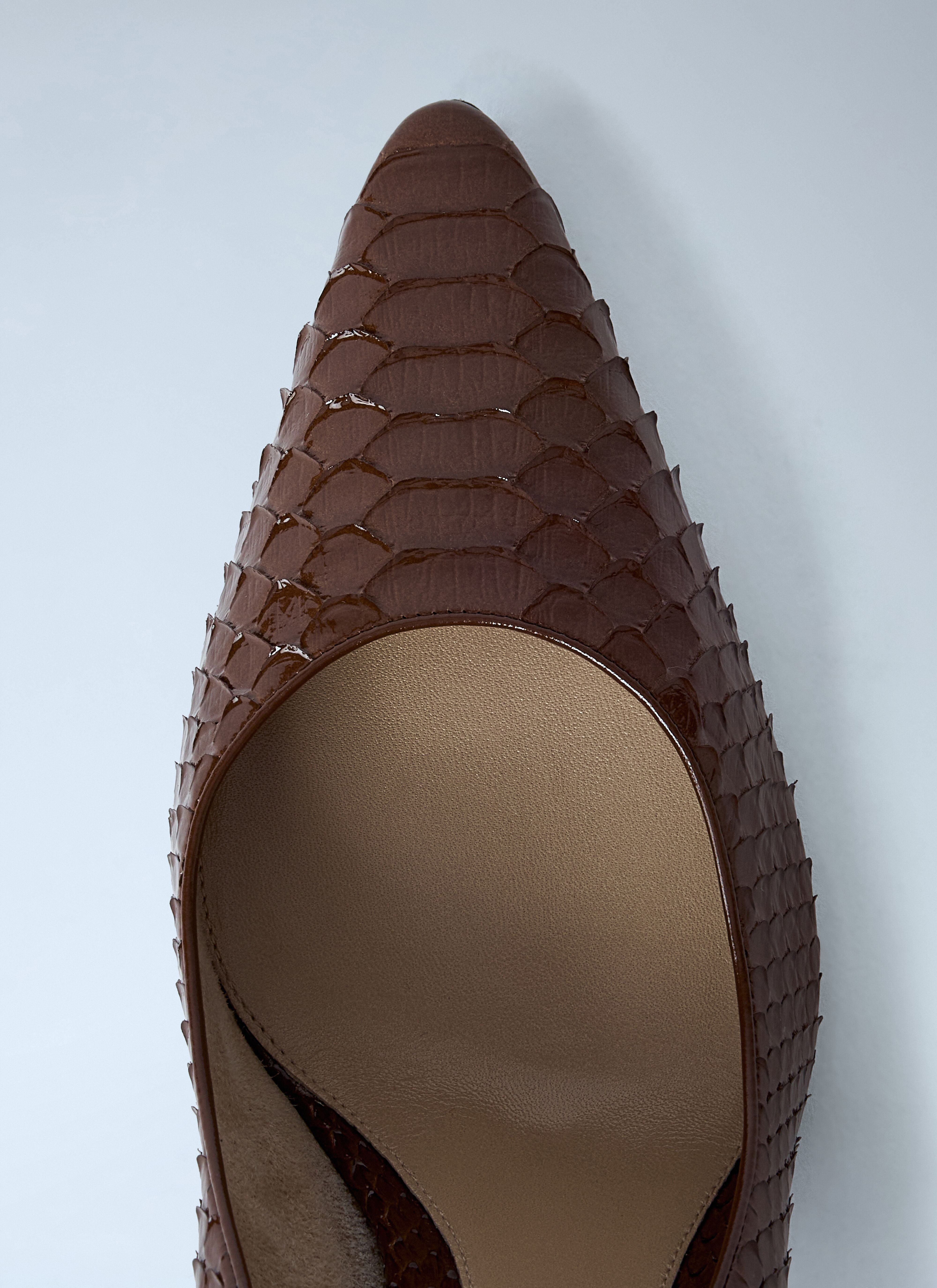 Leather Heels - 6
