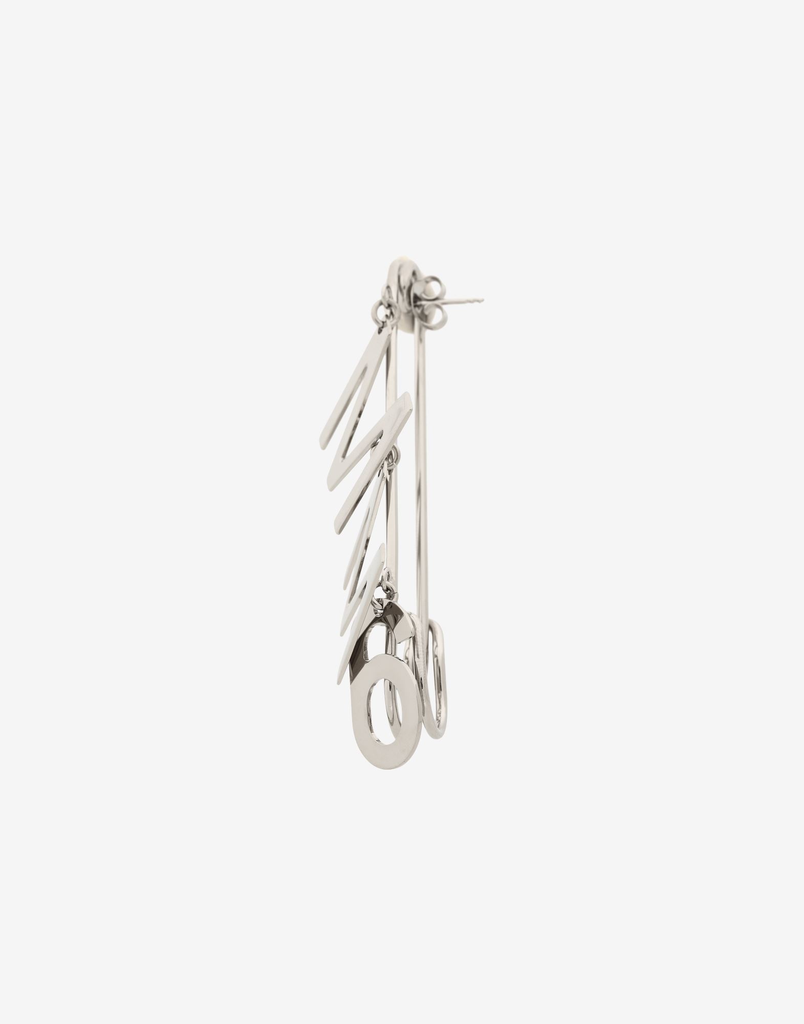 Logo brooch earring - 2