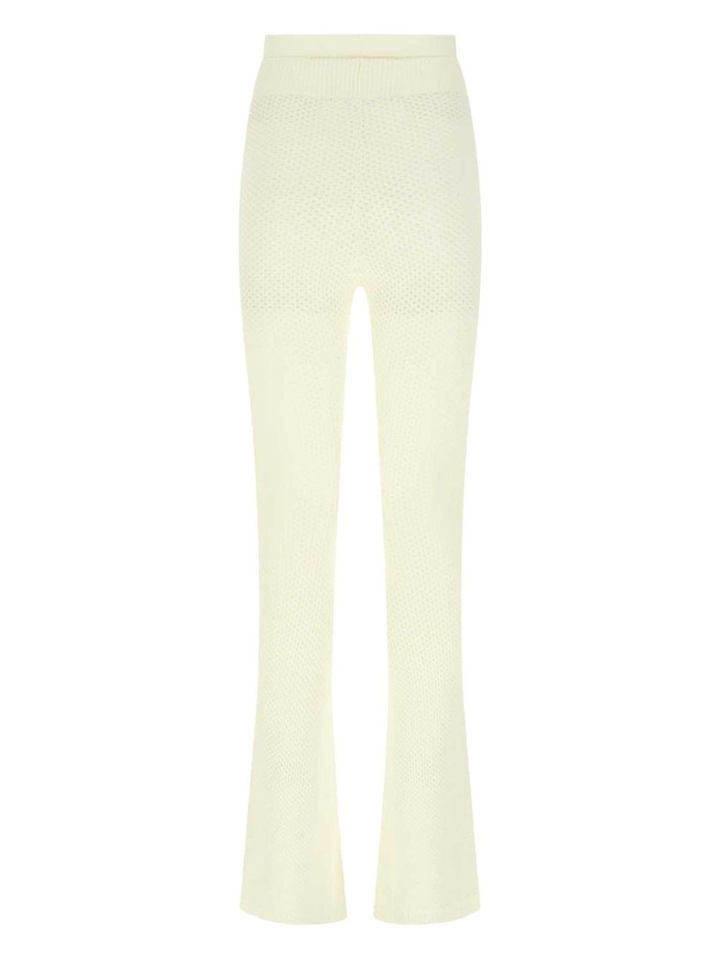 ANDREĀDAMO high-waisted flared trousers outlook