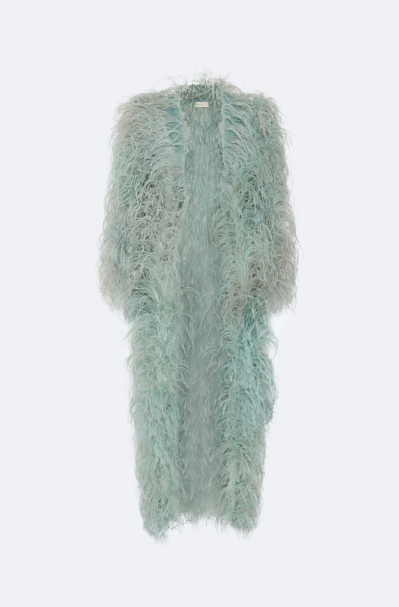 Marbled Feathers Coat 1