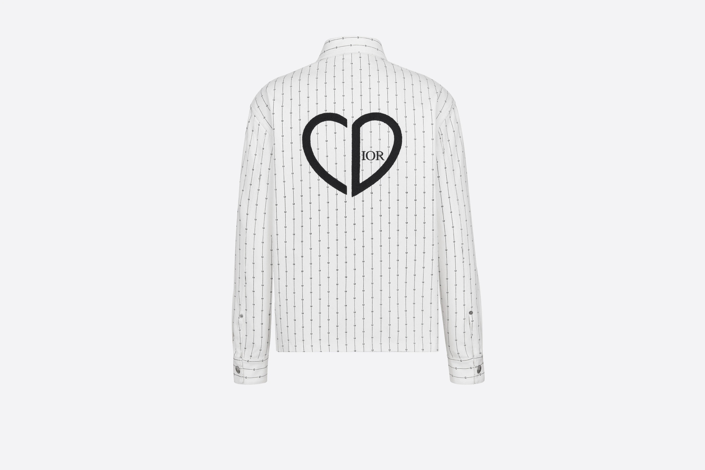 'CD Heart' Zipped Overshirt - 1