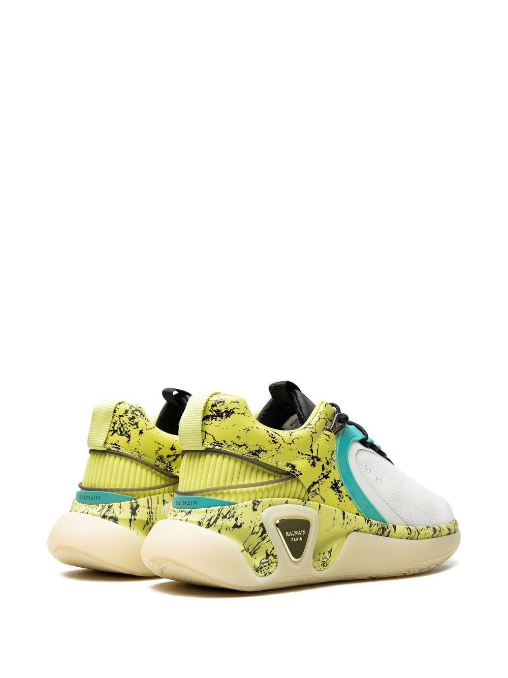 B Runner "Marble Print" sneakers - 3