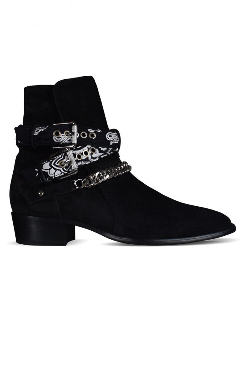 Amiri Men Boots Bandana Buckle - 1