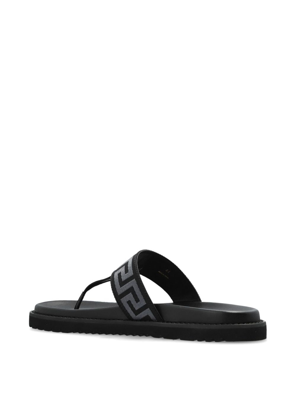 Greca-patterned flip flops - 3