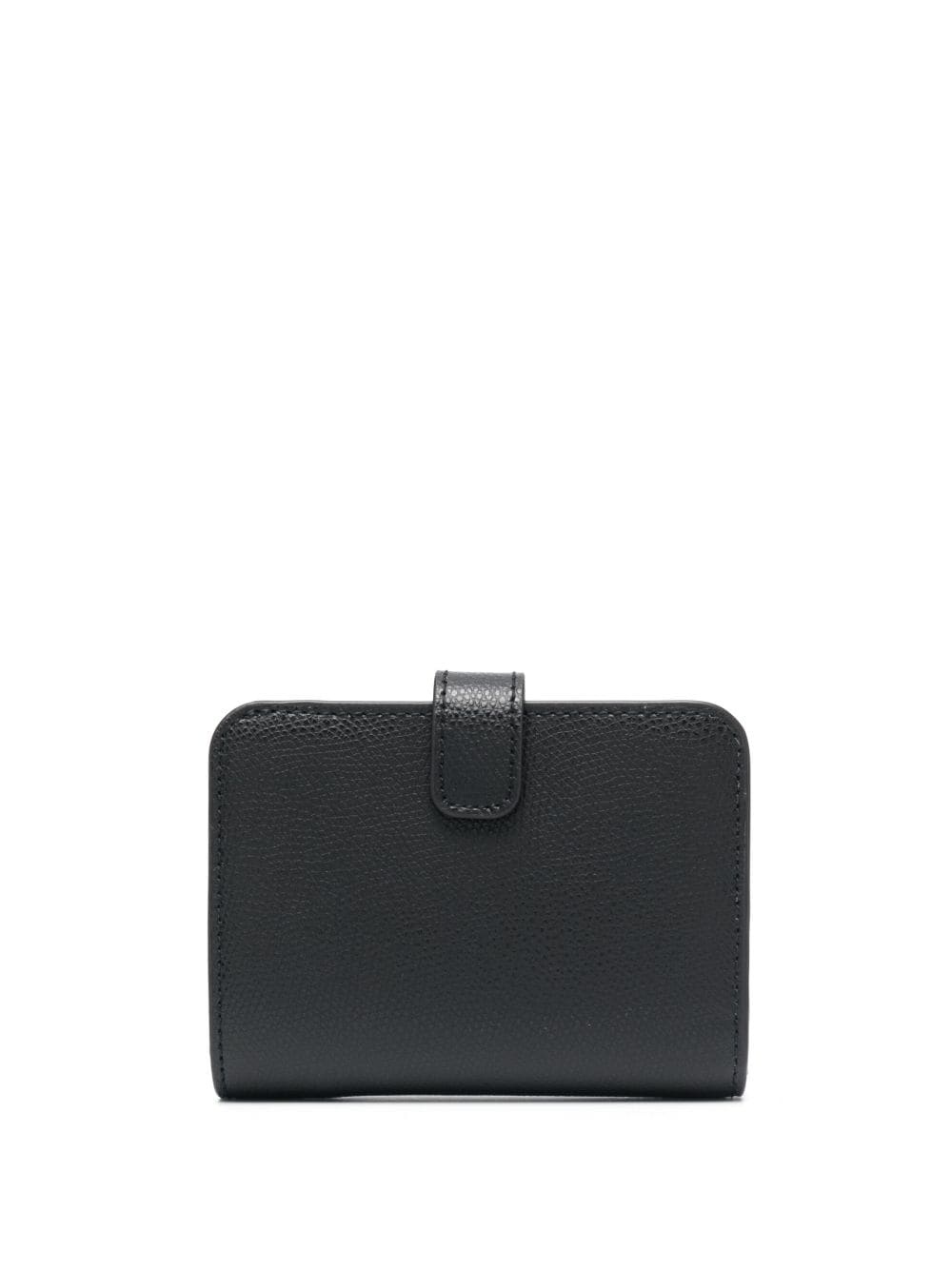 logo-lettering leather wallet - 2