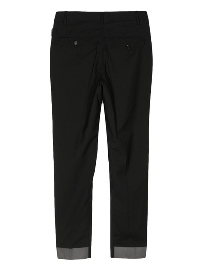 UNDERCOVER tapered slim-fit trousers outlook