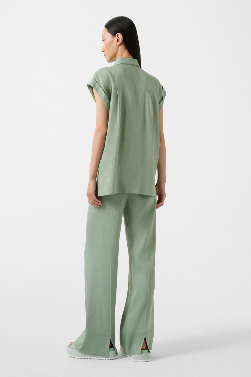 Rosalie blouse in Eucalyptus 3