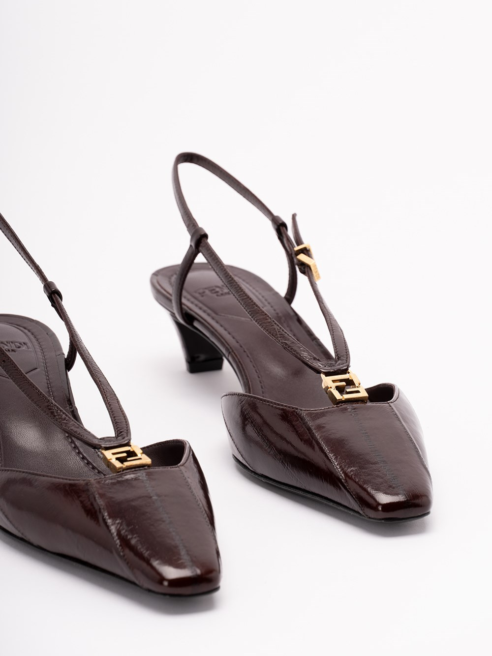 `Fendi FFold` Slingbacks - 5