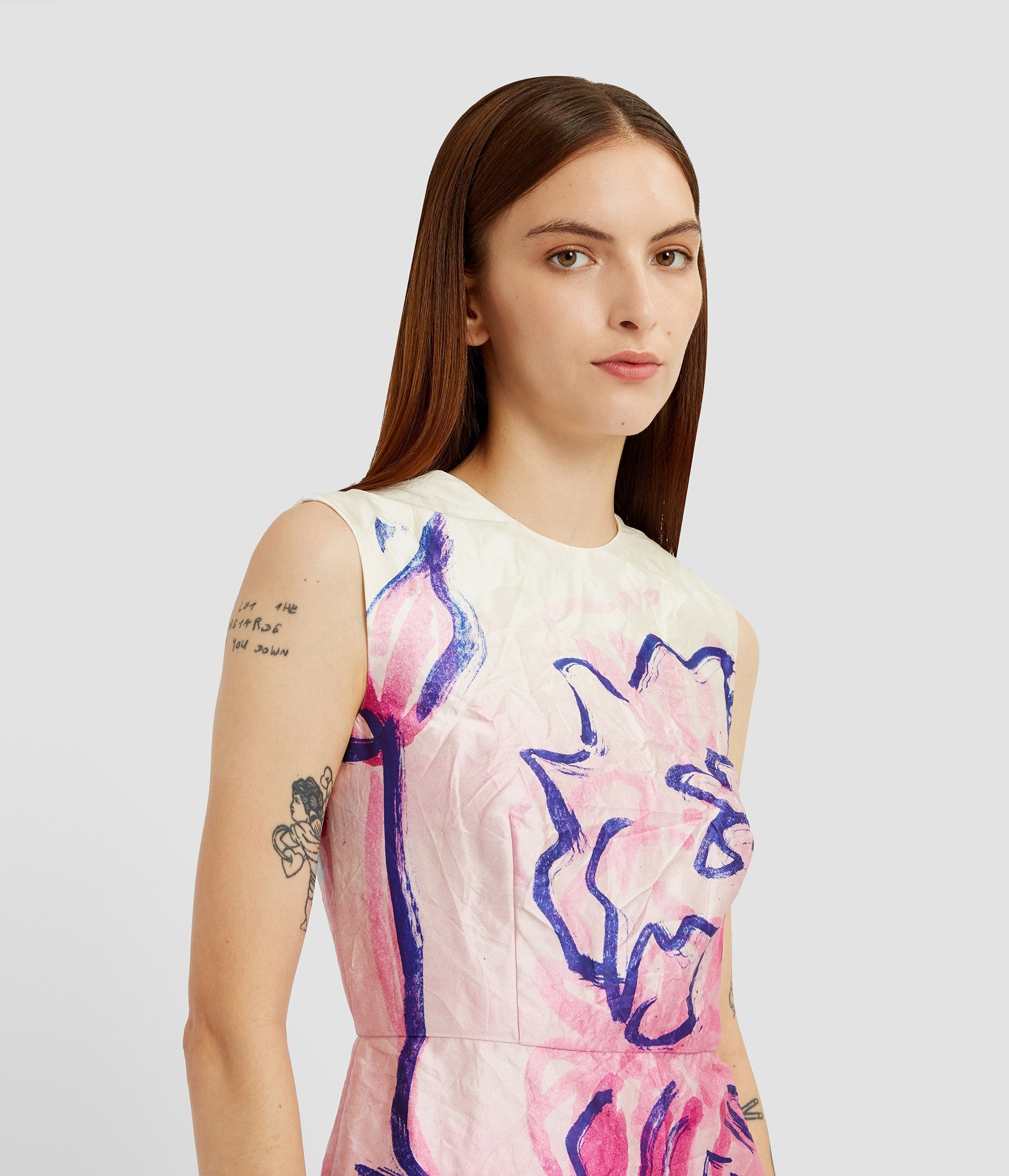 SLEEVELESS MIDI DRESS - 4
