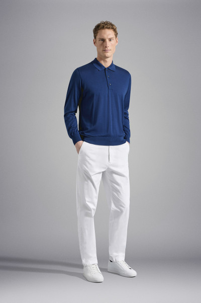 Paul & Shark EXTRA FINE WINTER-SUMMER MERINO WOOL POLO outlook