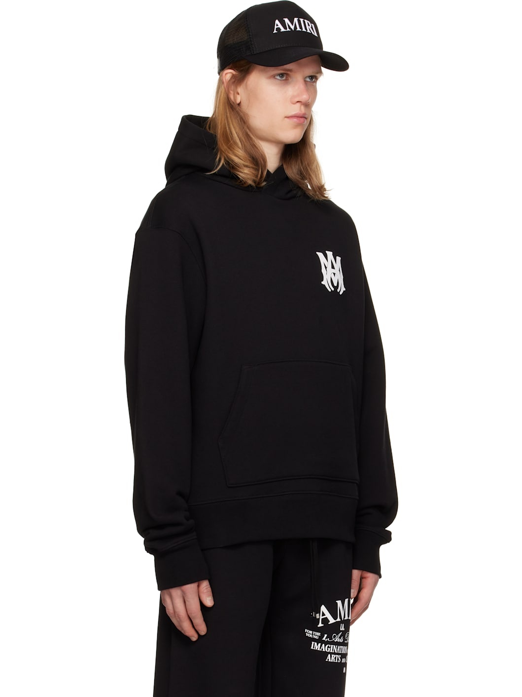 Black MA Core Logo Hoodie - 2