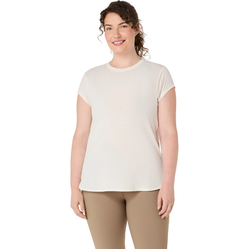 WOMEN'S HEATHER CREWNECK TOP 1