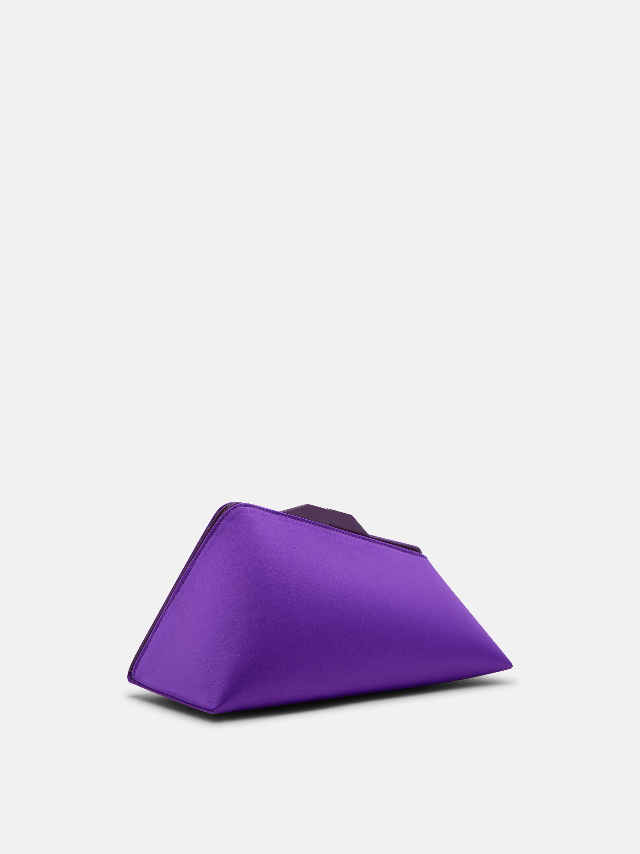 ''8.30PM'' VIOLET OVERSIZED CLUTCH - 2