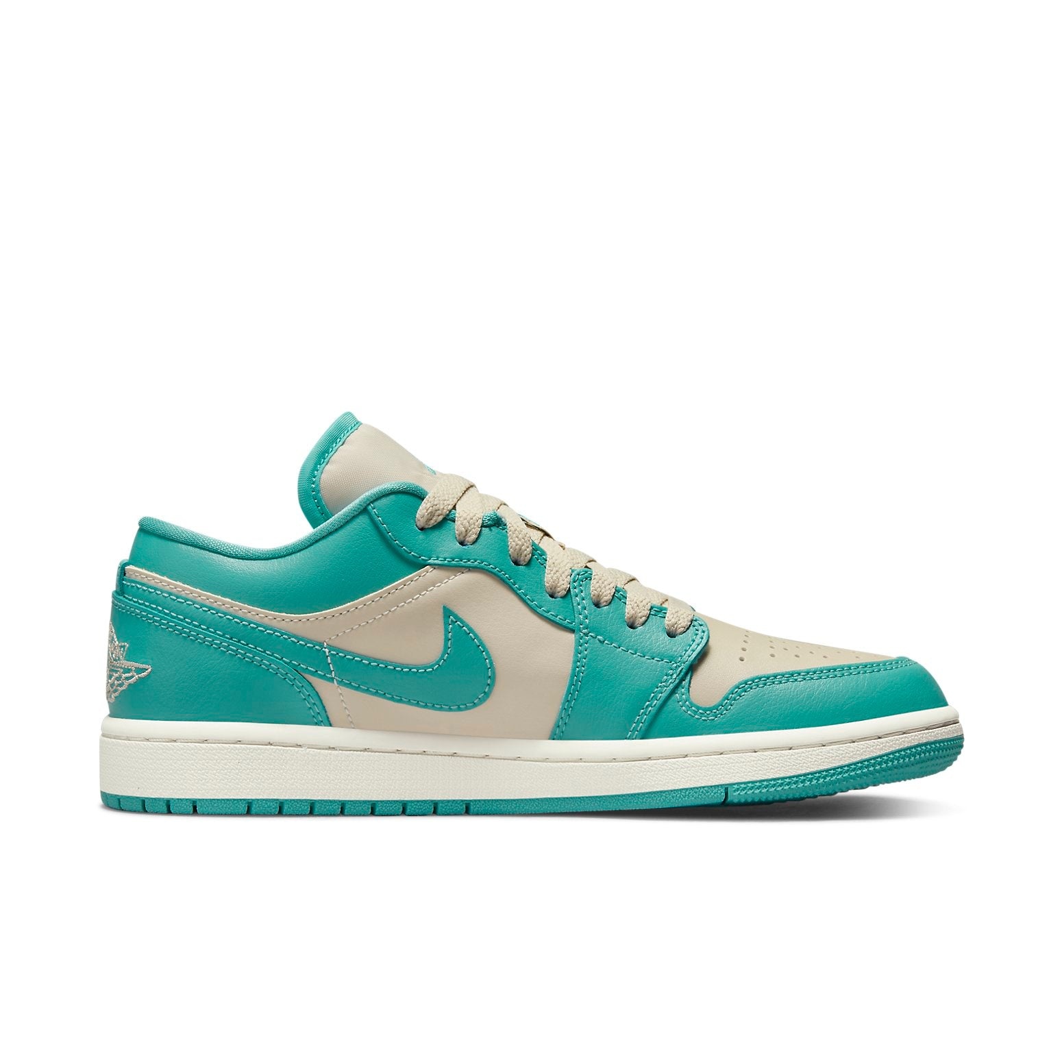 (WMNS) Air Jordan 1 Low 'Tropical Teal Sandy Beige' DC0774-131 - 2