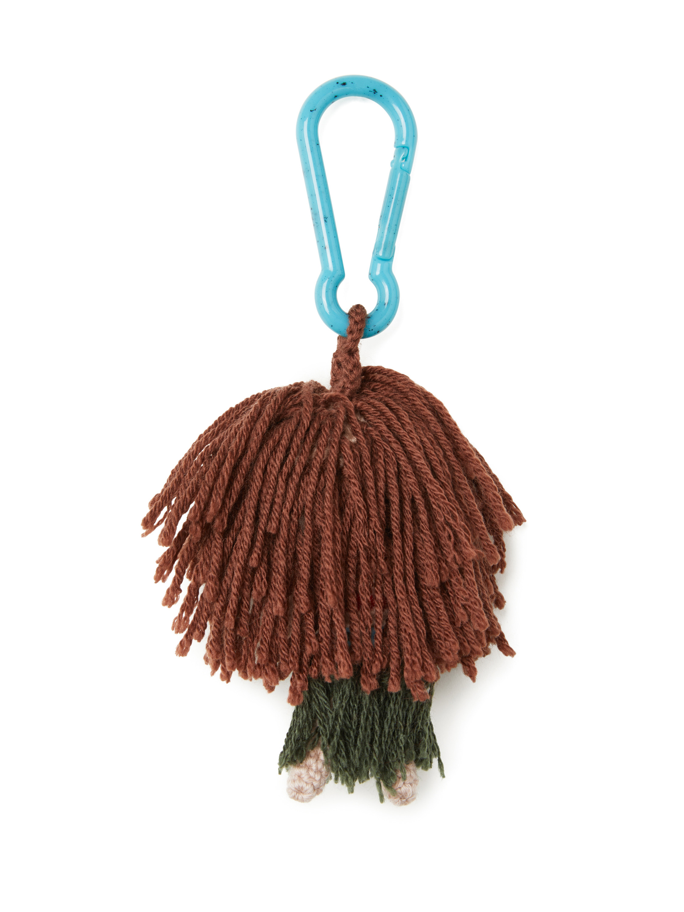 Hoola Girl Amigurumi Crochet Keyring - 3