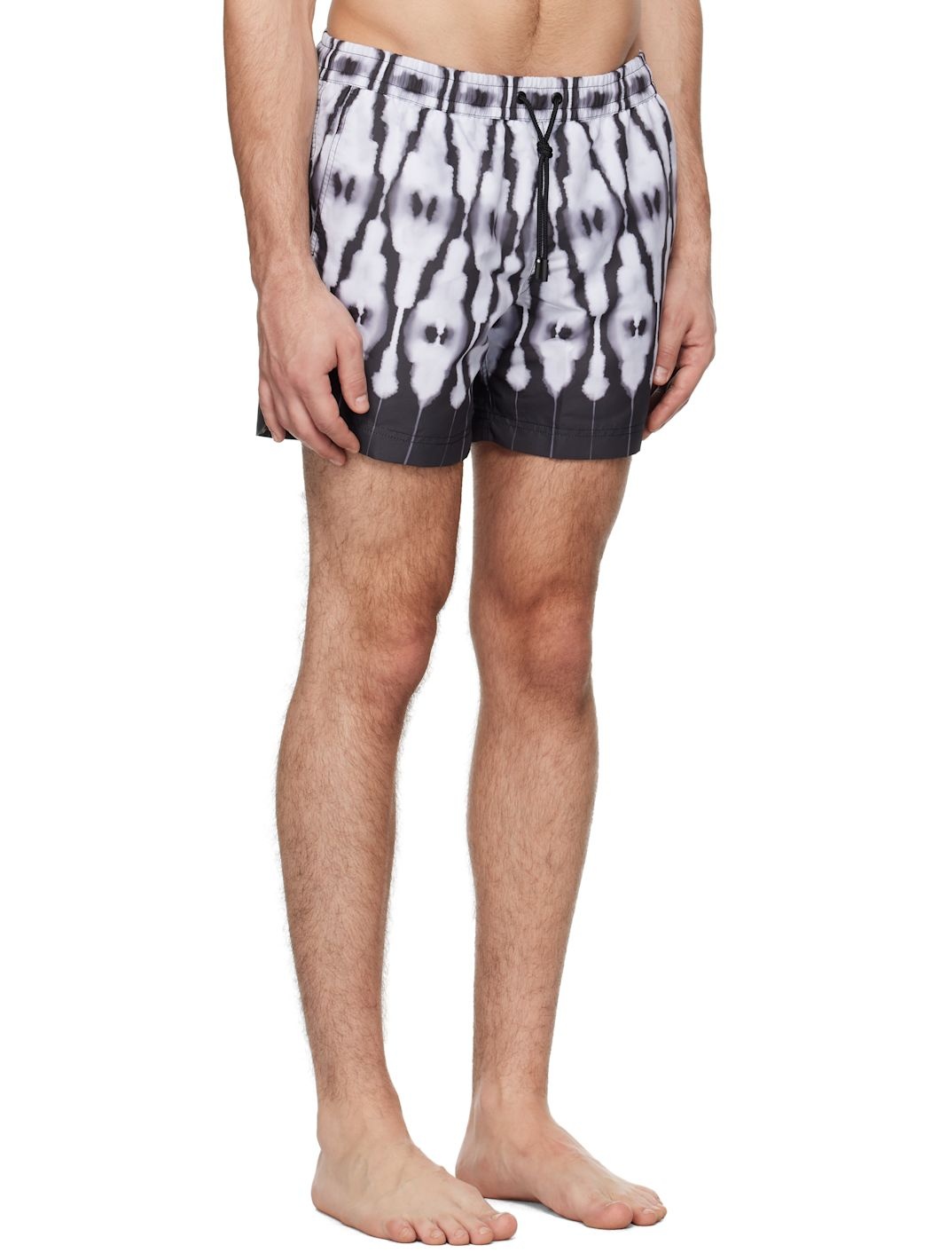 Black & White Ritual Classic Swim Shorts - 2