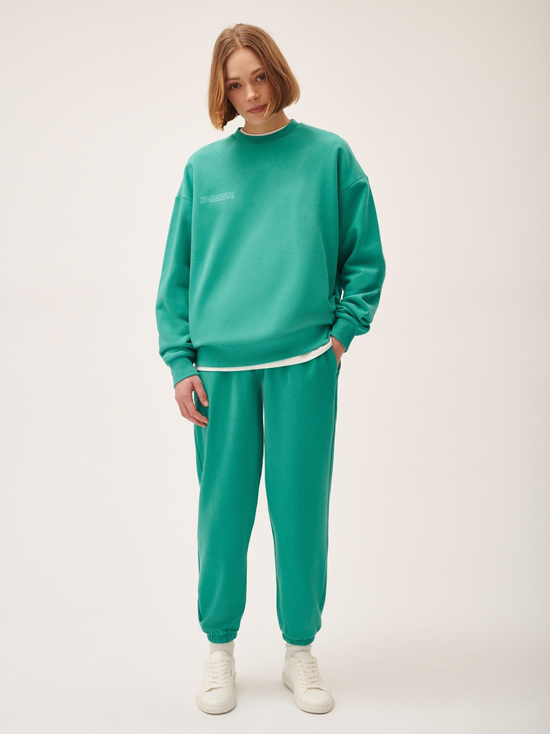 Womens 365 Midweight Sweatshirt - Mangrove-Turquoise 4
