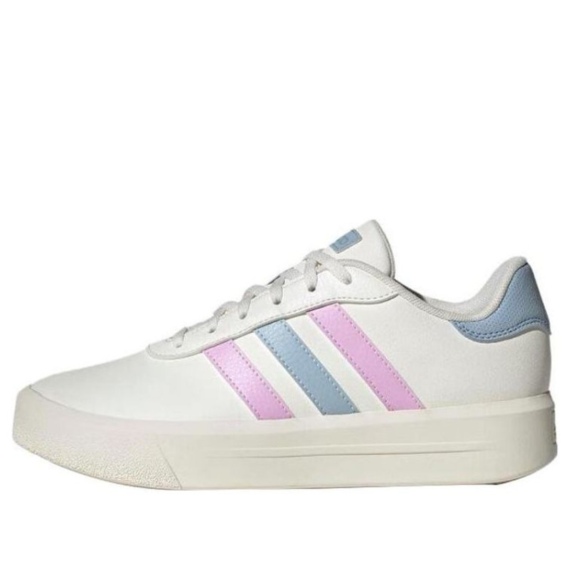 (WMNS) adidas 법원 플랫폼 신발 '오프 화이트 리락 블루' IE9987 - 1