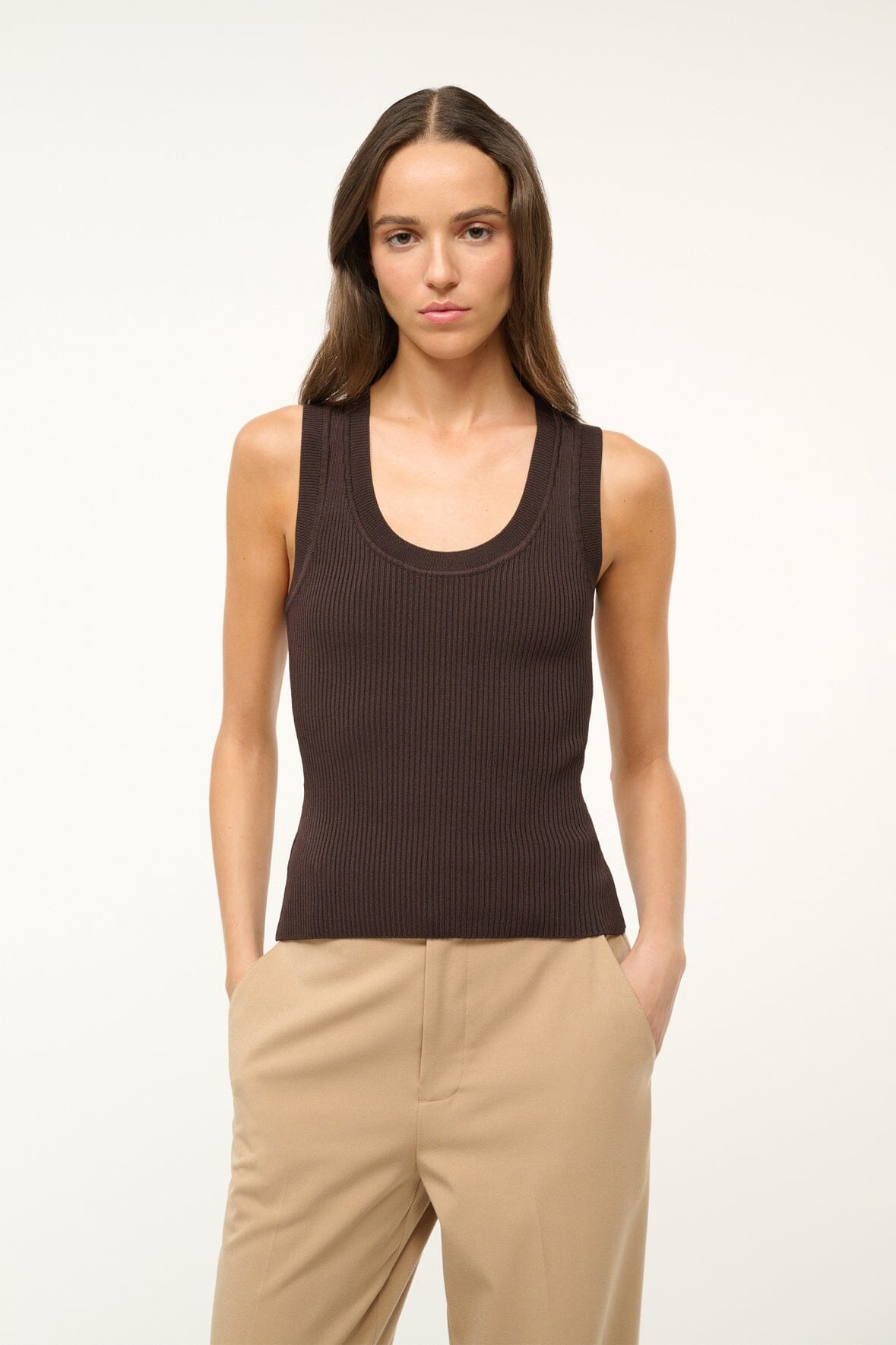 STAUD JULIETTE TOP EARTH - 2