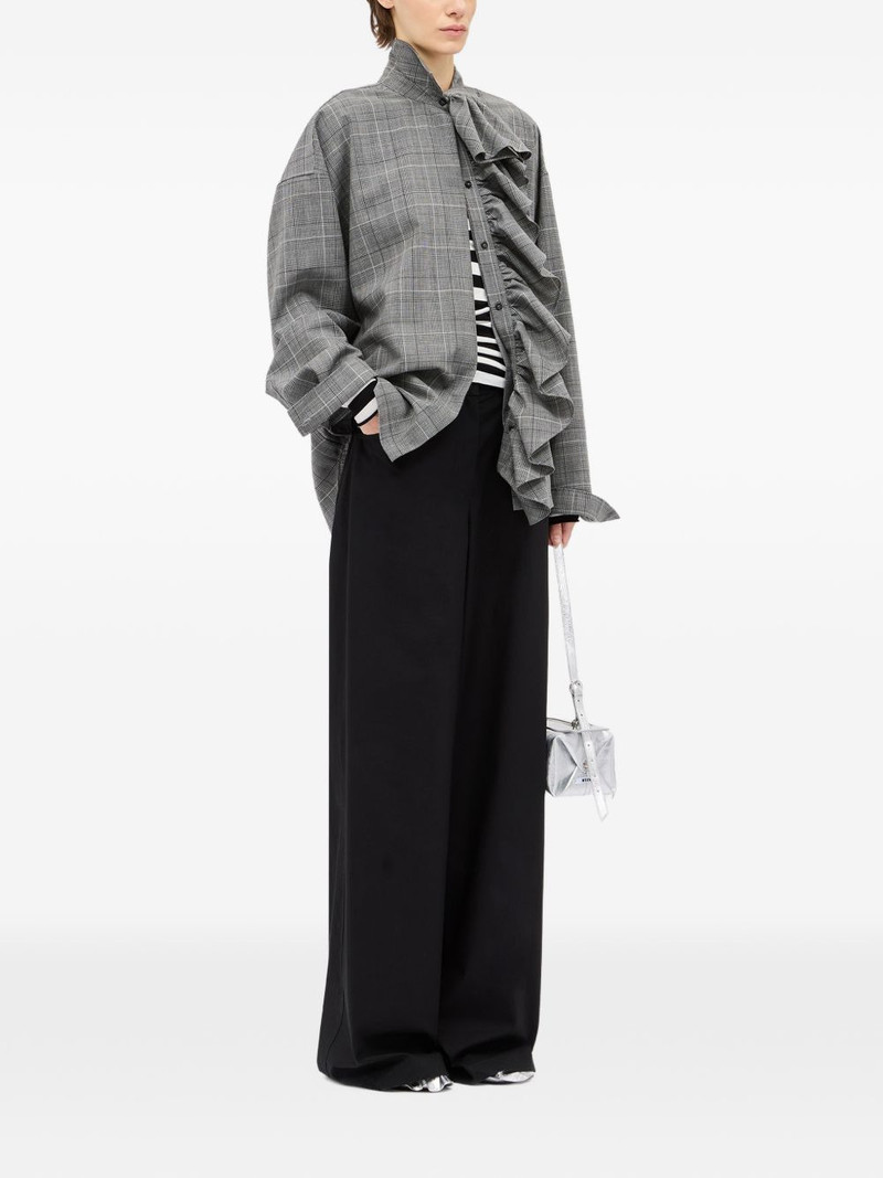 logo-print wide-leg trousers 3