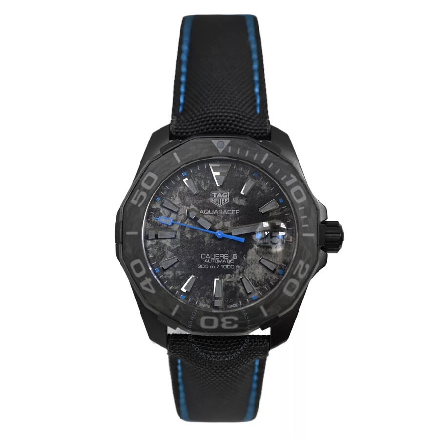 Pre-owned Tag Heuer Aquaracer Automatic Black Dial Men's Watch WBD218C.FC6447 - 1