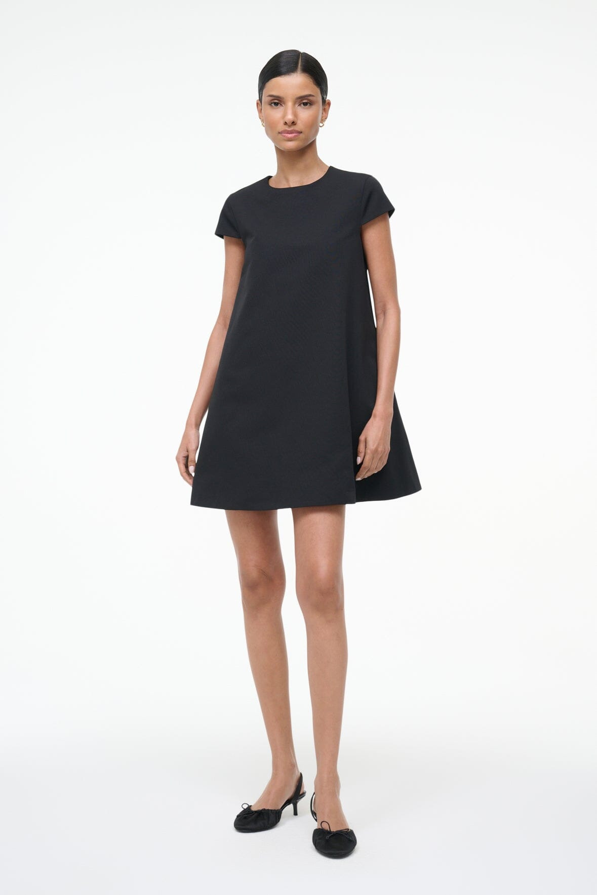 STAUD MIA DRESS BLACK - 4