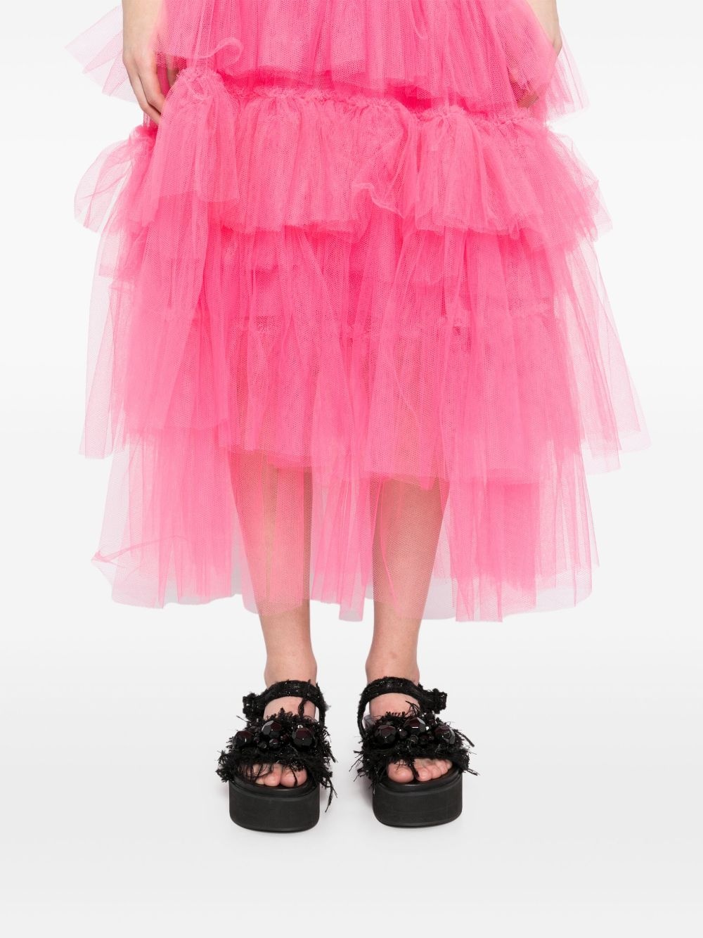 elasticated-waist tutu skirt - 9