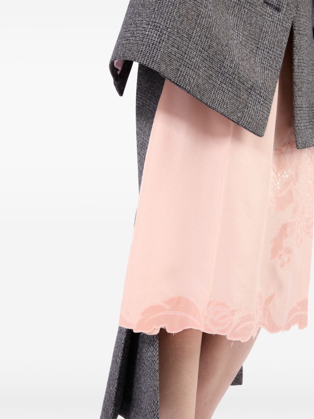Prince-of-Wales pattern skirt - 4