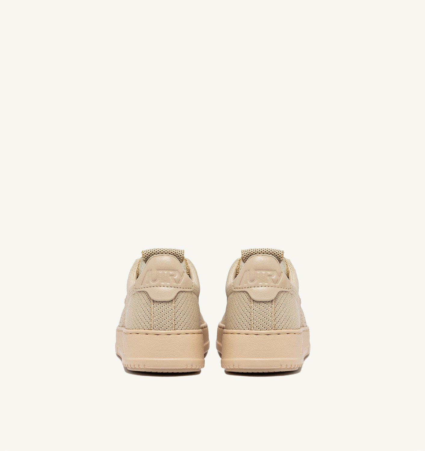MEDALIST EASEKNIT LOW SNEAKERS IN CREME BRULEE KNIT - 3