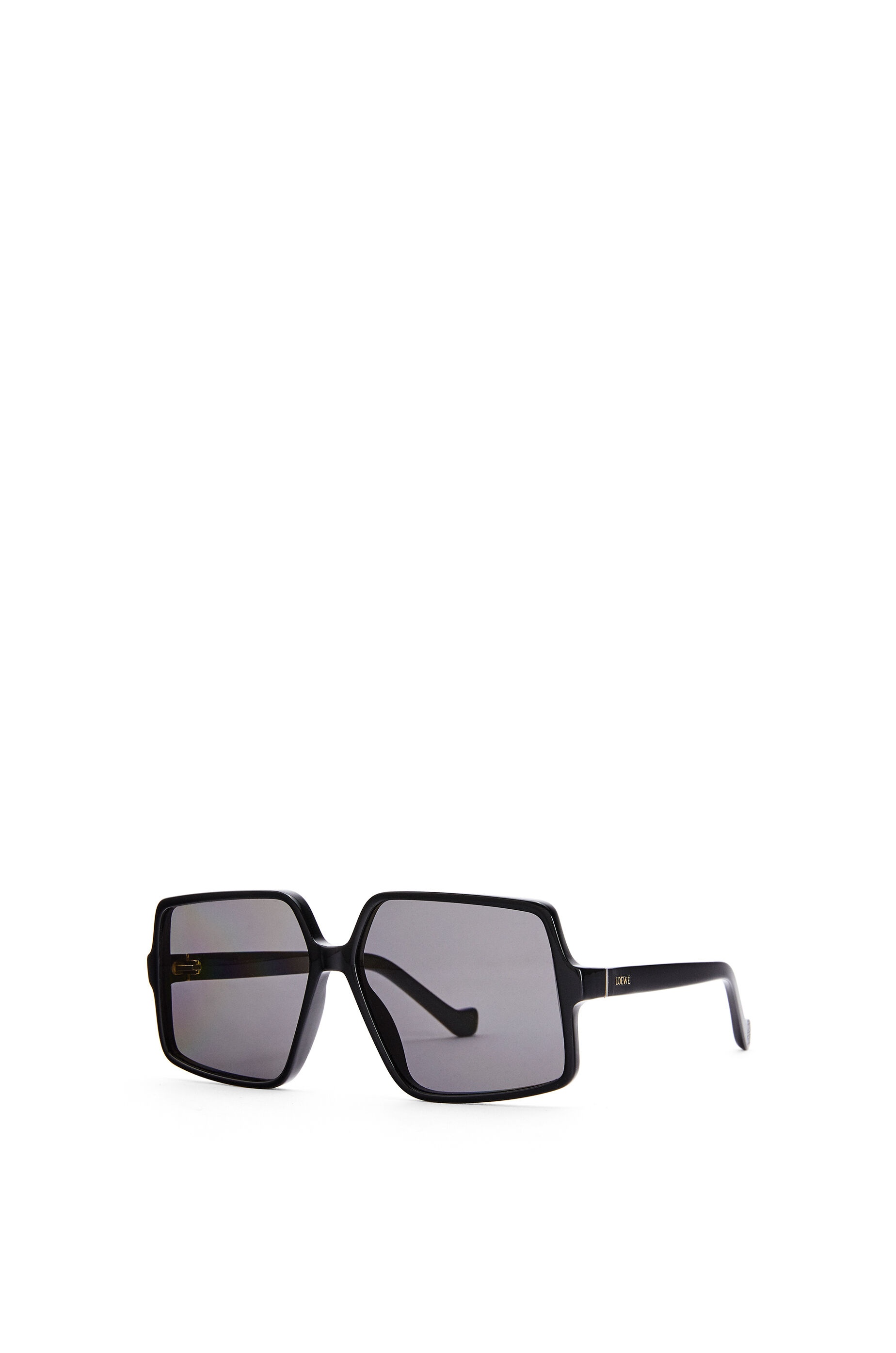 Thin acetate pentagon sunglasses - 3