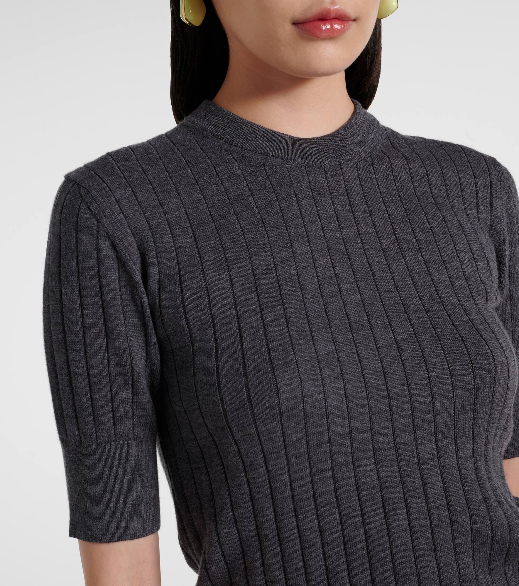Ribbed-knit top - 4