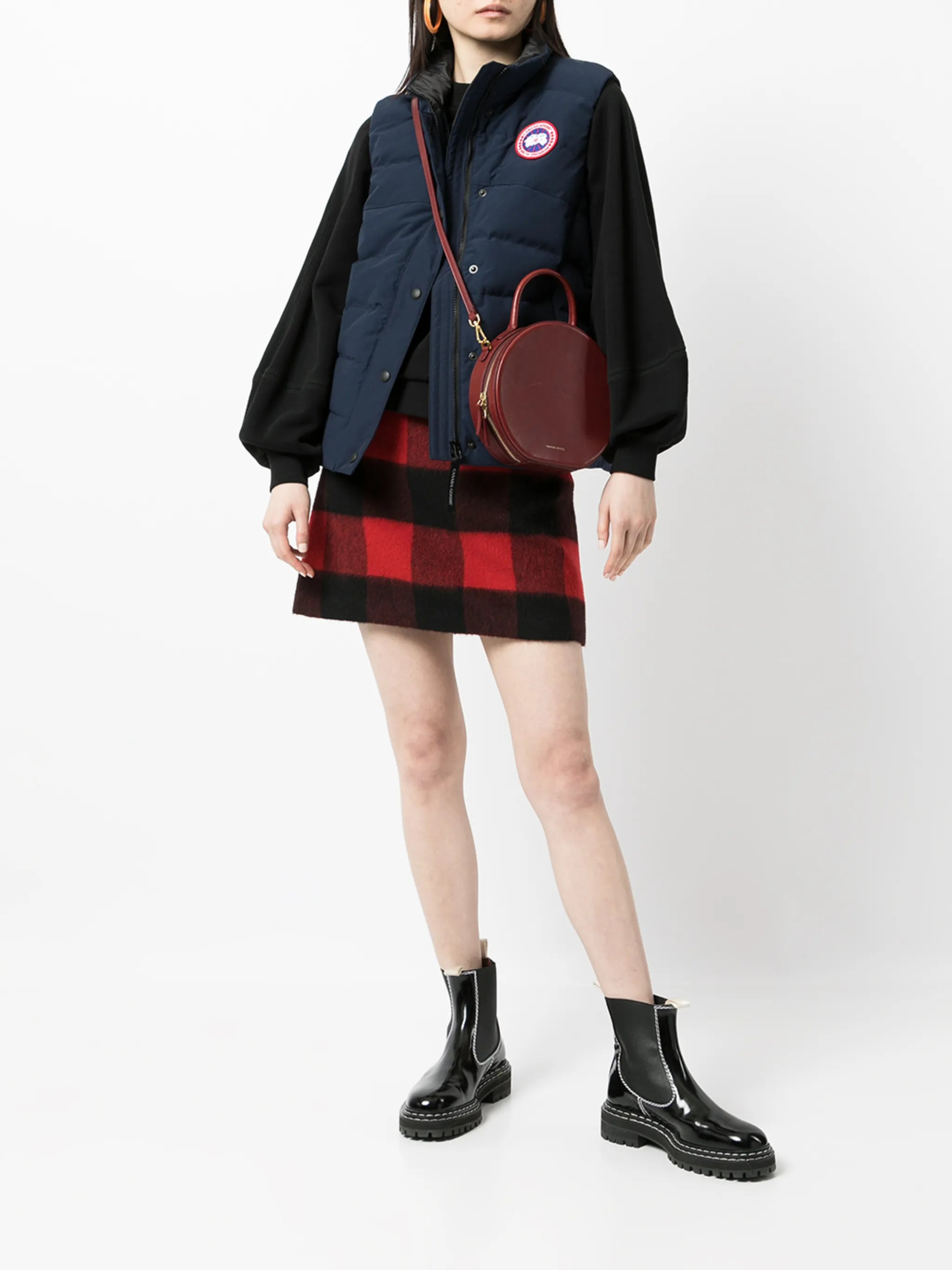 Blue Logo Patch Padded Gilet - 2